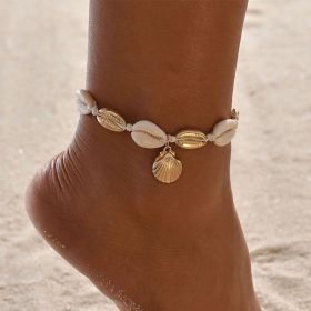 Beach Vacation Shell Anklet Bohemian Style (Option: 1543 STYLE)